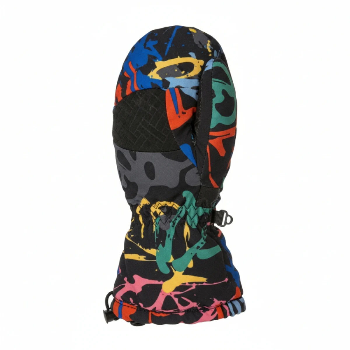 Junior síkes kesztyűk BLIZZARD Bubble junior mitten ski gloves, black multicolor · záber 2