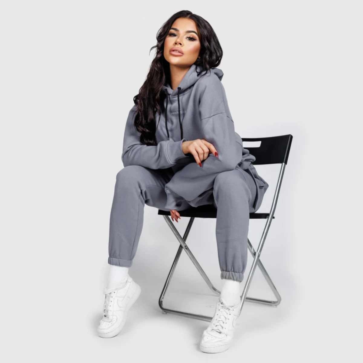 Női oversize szett Iron Aesthetics Cargo, szürke · záber 3