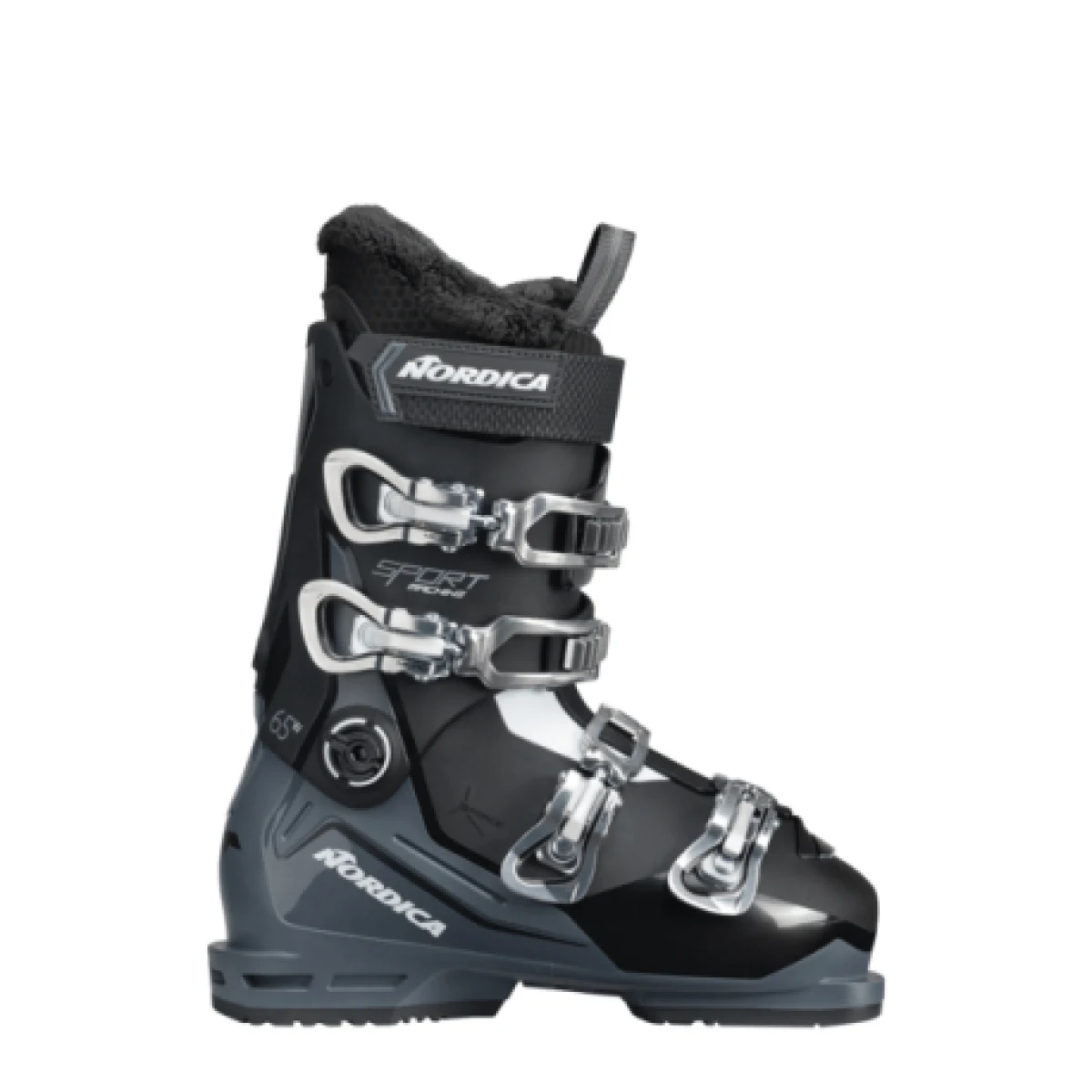 Női sícipők lesiklópályára - on piste NORDICA SPORTMACHINE 3 65 W-BLACK-ANTHRACITE-WHITE · záber 1