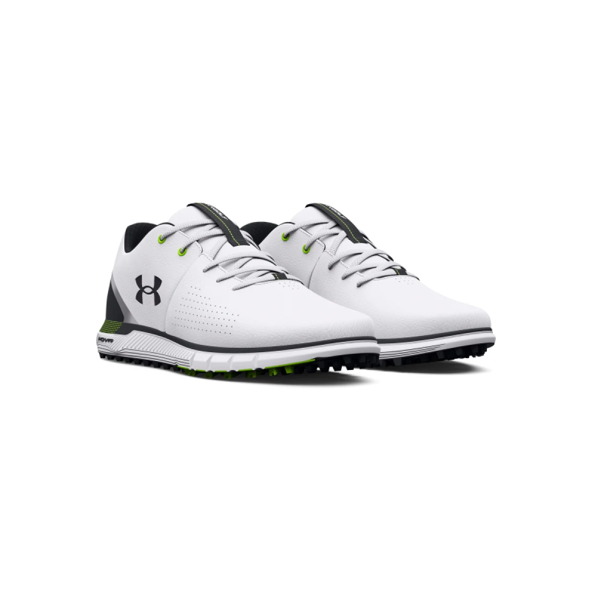 Férfi golfcipők tüskékkel UNDER ARMOUR Fade 2 Spikeless Golf Shoes white · záber 4