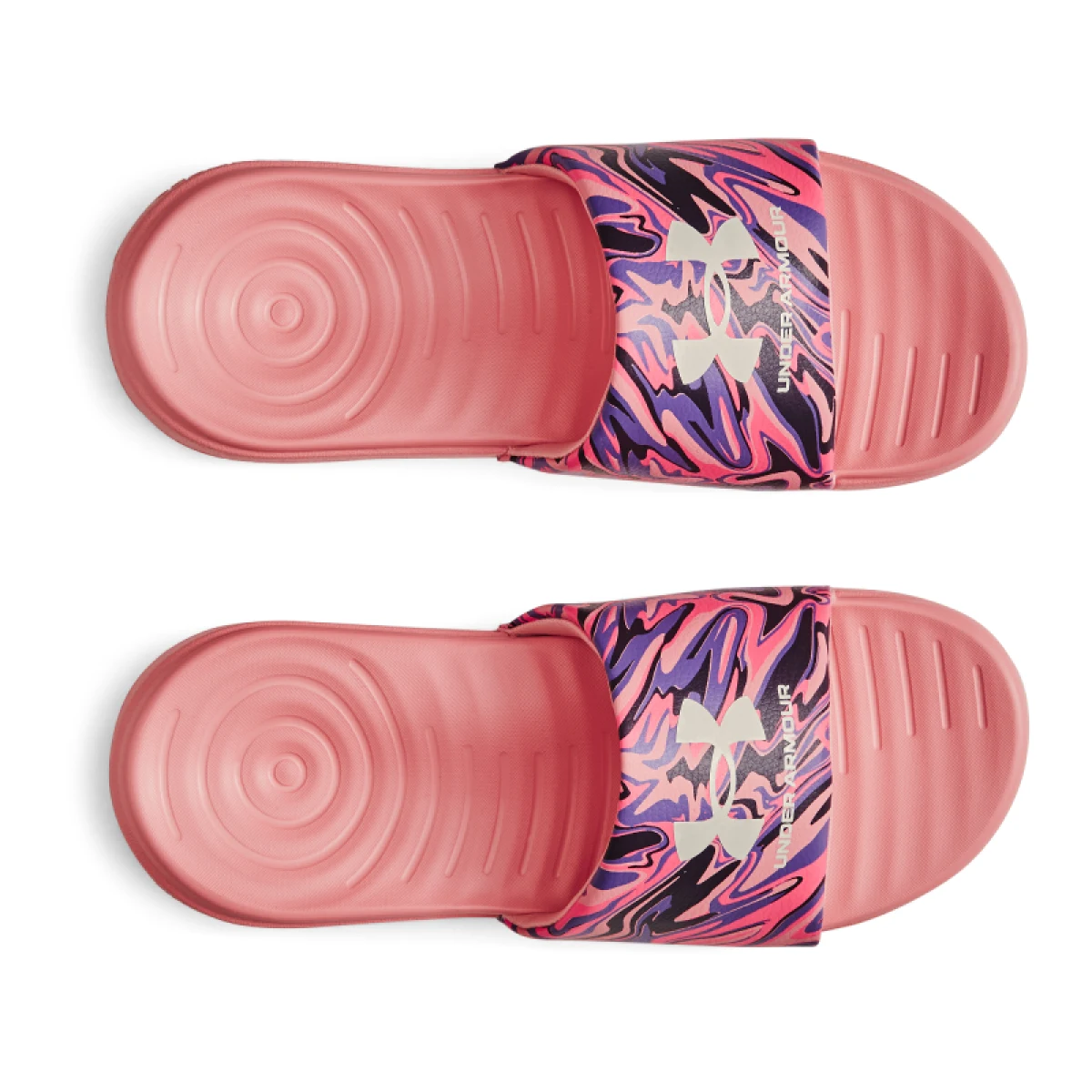 Női papucsok (strandcipők) UNDER ARMOUR UA W Ansa Graphic posh pink posh pink ivory · záber 3