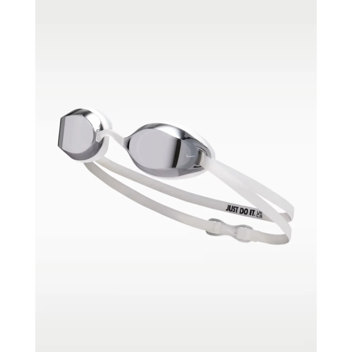 Úszószemüvegek NIKE SWIM Legacy Comfort Mirrored White · záber 4