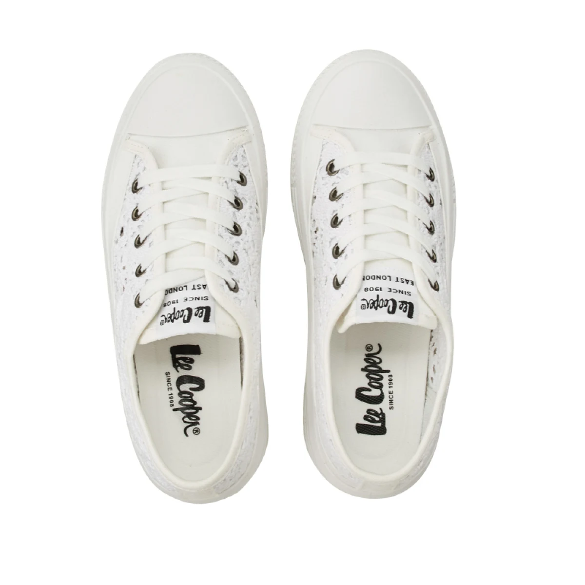 Női szabadidőcipők LEE COOPER Semilly W white · záber 3