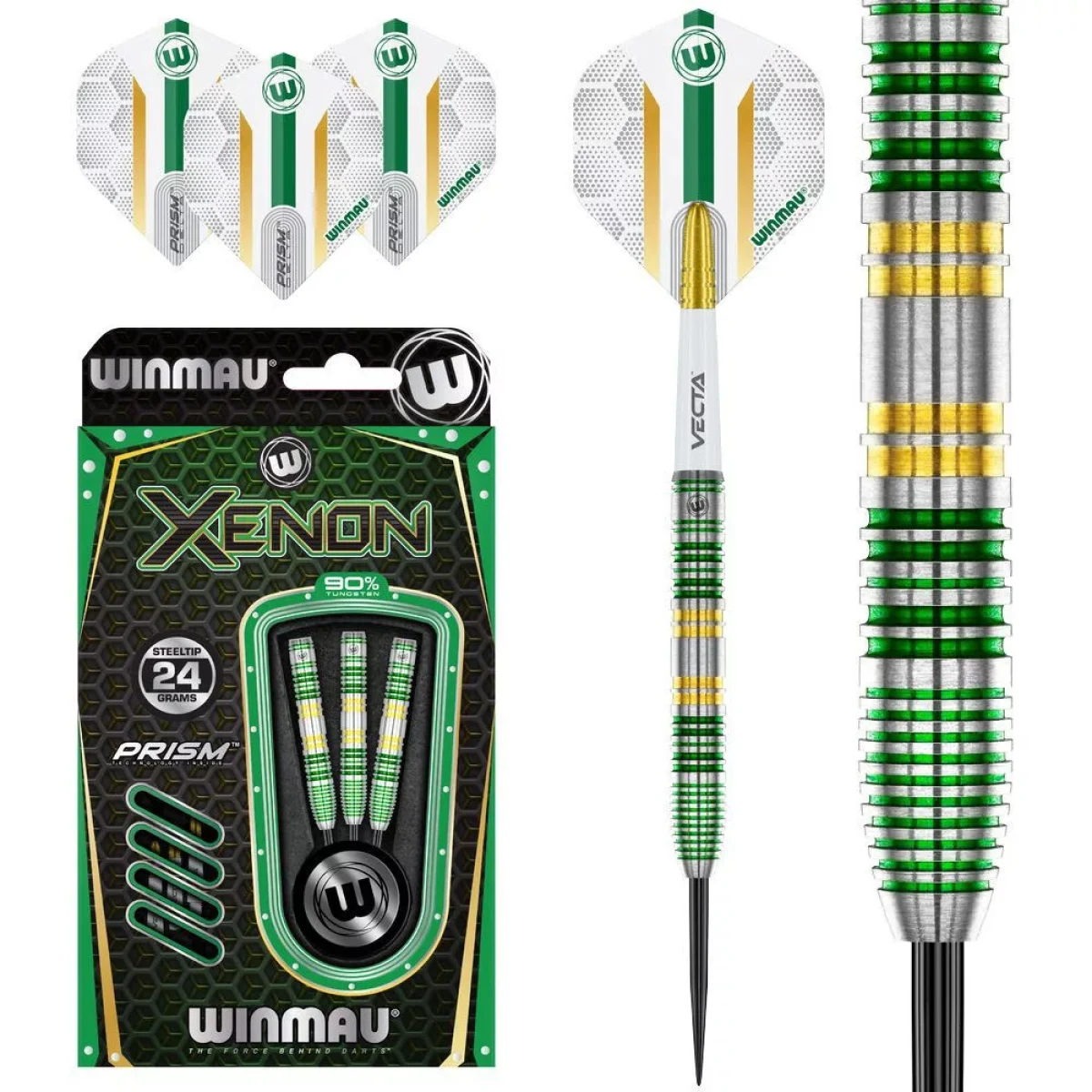 Dart szett Winmau steel Xenon 24g, 90% · záber 4