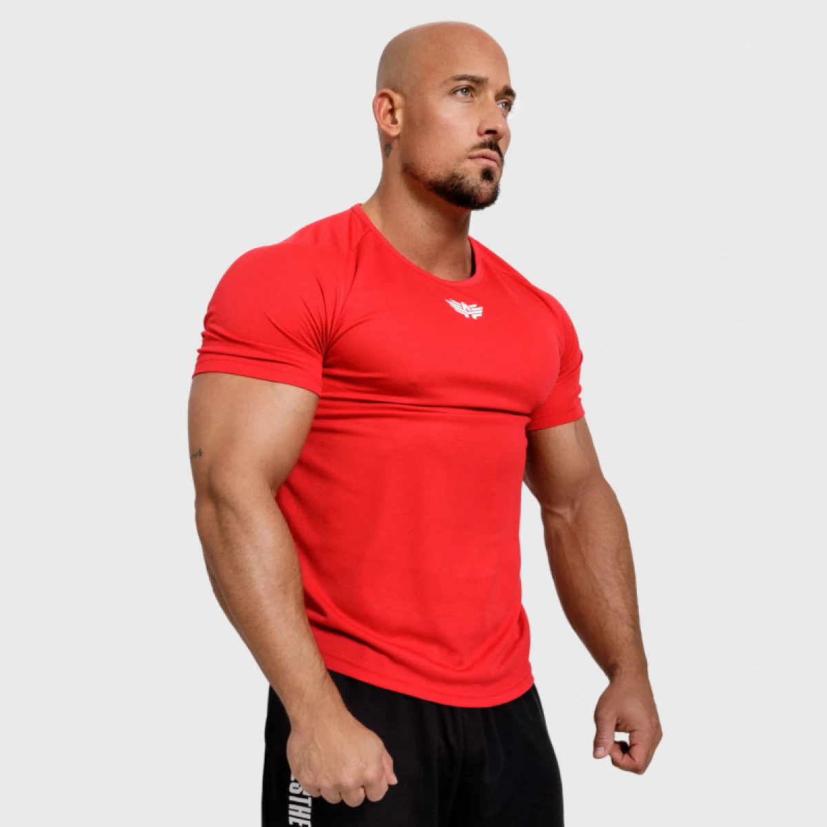 Férfi funkcionális póló Iron Aesthetics Performance, piros · záber 3