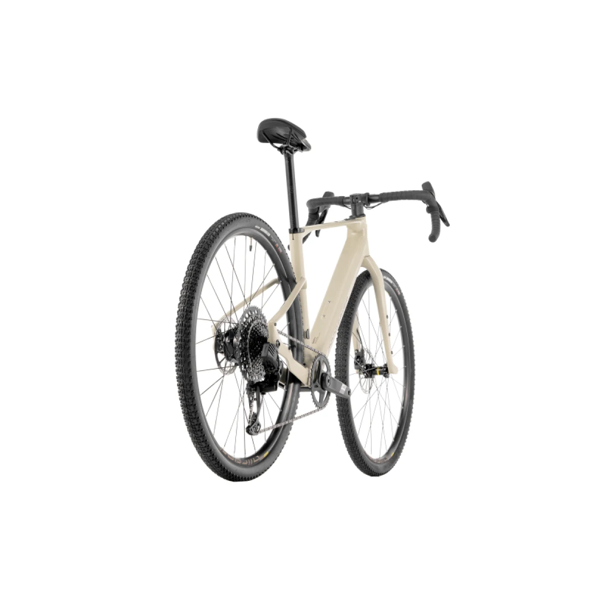 Gravel elektromos kerékpár MONDRAKER Dusty R, desert grey · záber 2