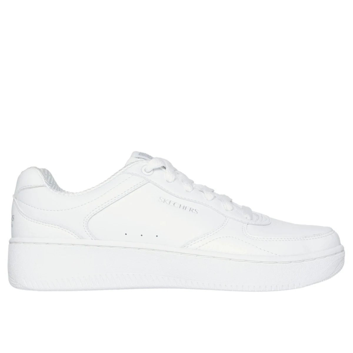 Női szabadidőcipők SKECHERS Sport Court 2.0 Core Essential W white · záber 2