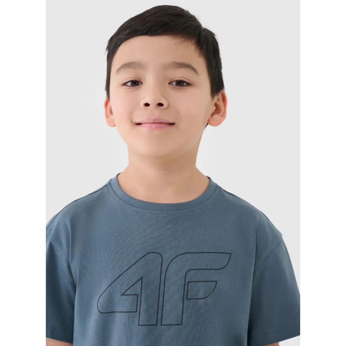 Fiú póló rövid ujjú 4F JUNIOR TSHIRT M2325-46S-TEAL · záber 2