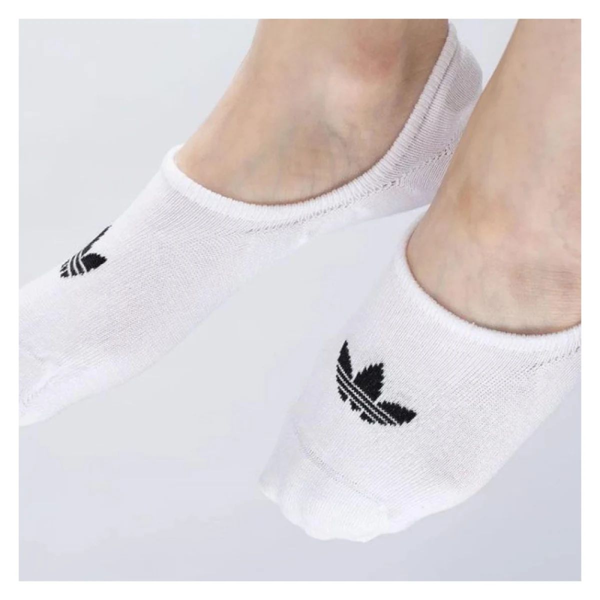 Láthatatlan zoknik ADIDAS ORIGINALS LOW CUT SOCK-3 PACK-WHITE · záber 2