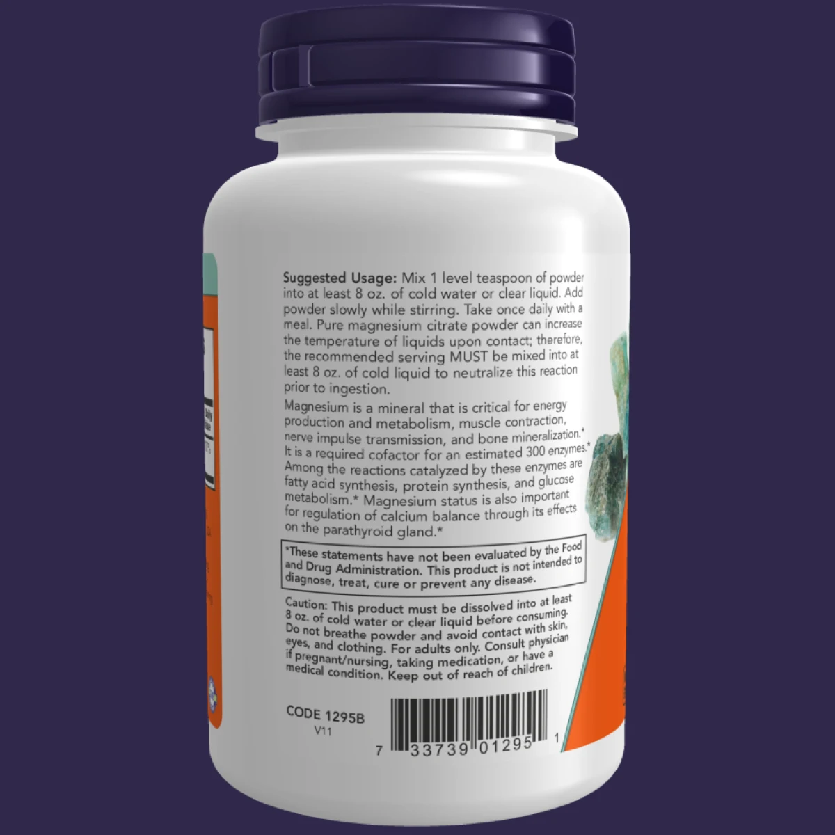 Magnesium Citrate Pure Powder (227 g) · záber 2