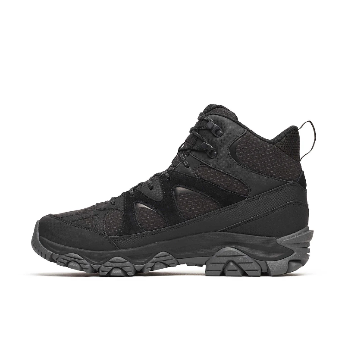 Férfi bokacsizmák télen MERRELL Thermo Snow Grip Mid WP M black · záber 2