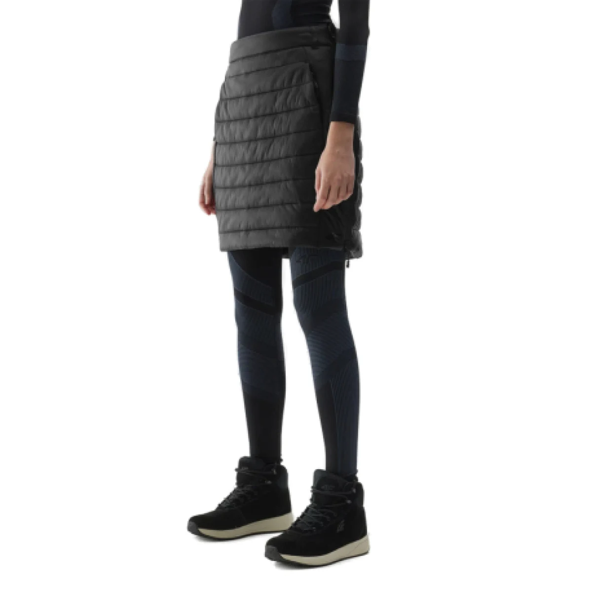 Női túraszoknya 4F SKIRT FNK-AW23TFSKF008-21S-BLACK · záber 1
