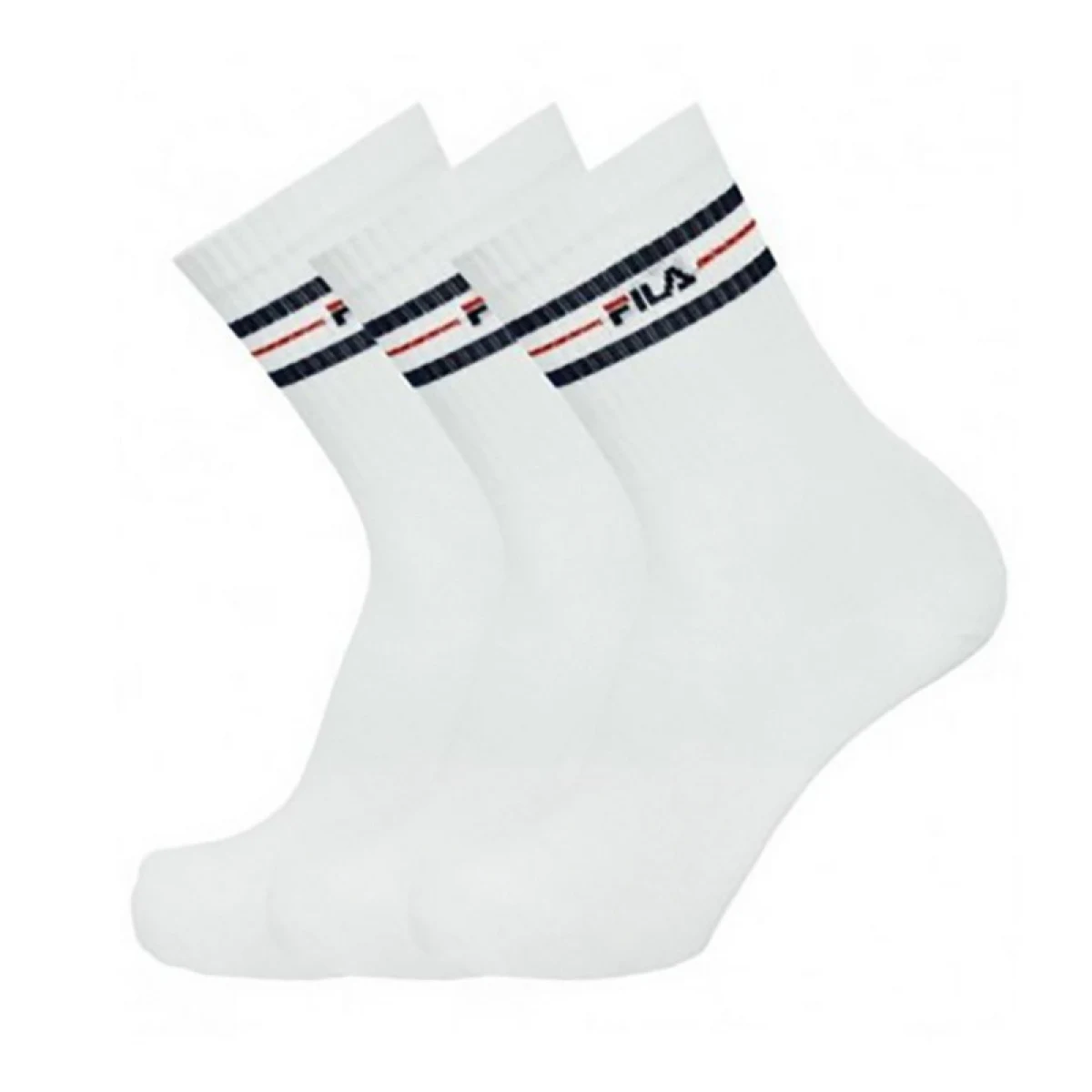 Zoknik FILA F9092 SOCKS 3-PACK-300 WHITE · záber 2