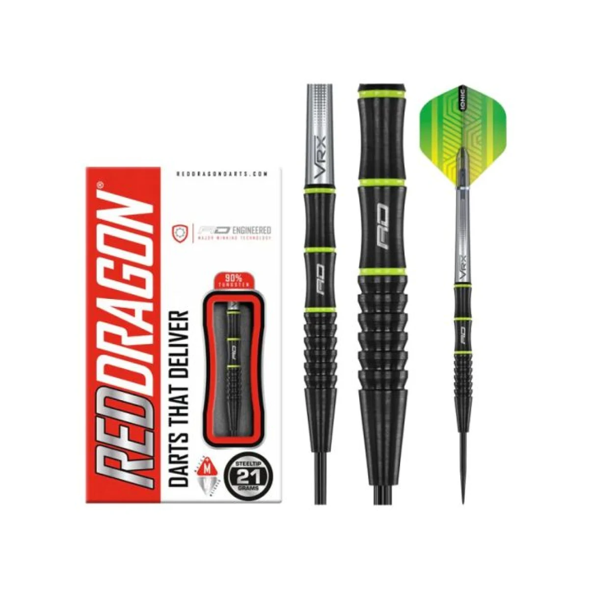 Dart szett Red Dragon steel Freestyle 22g gravírozott · záber 2