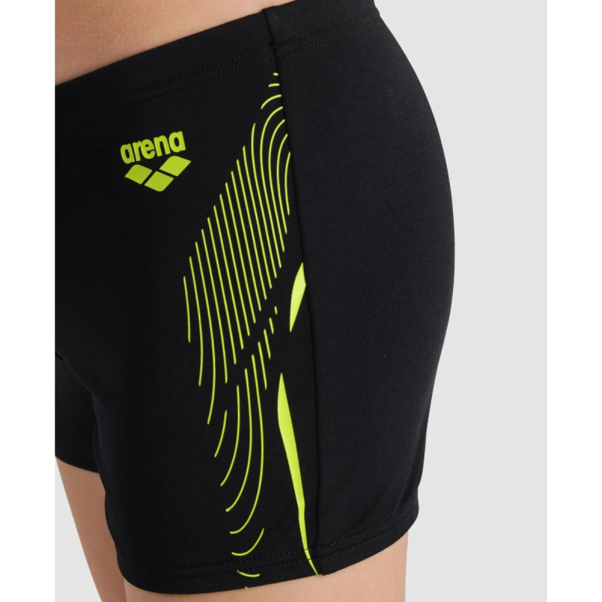 Junior úszó boxeralsó ARENA BOYS SWIM SHORT GRAPHIC Black · záber 5