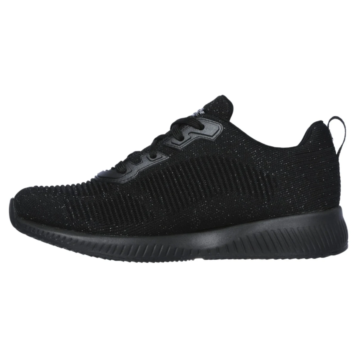 Női szabadidőcipők SKECHERS Bobs Sport Squad Total Glam black silver · záber 3