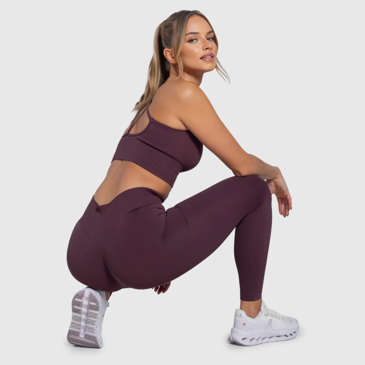 Fitness szett Iron Aesthetics Ultimate, plum · záber 4