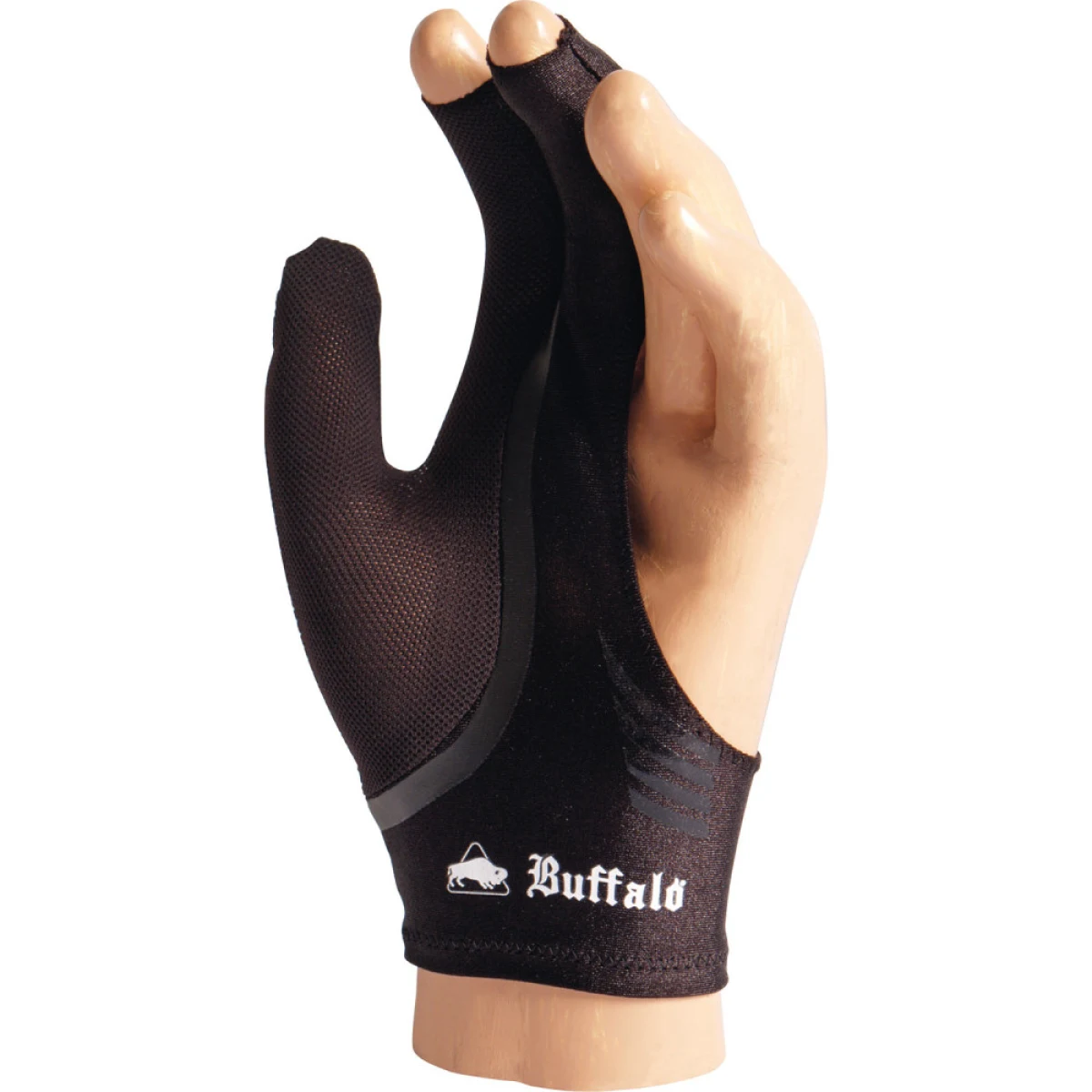 biliárdkesztyű Buffalo megfordítható fekete/szürke M · záber 1