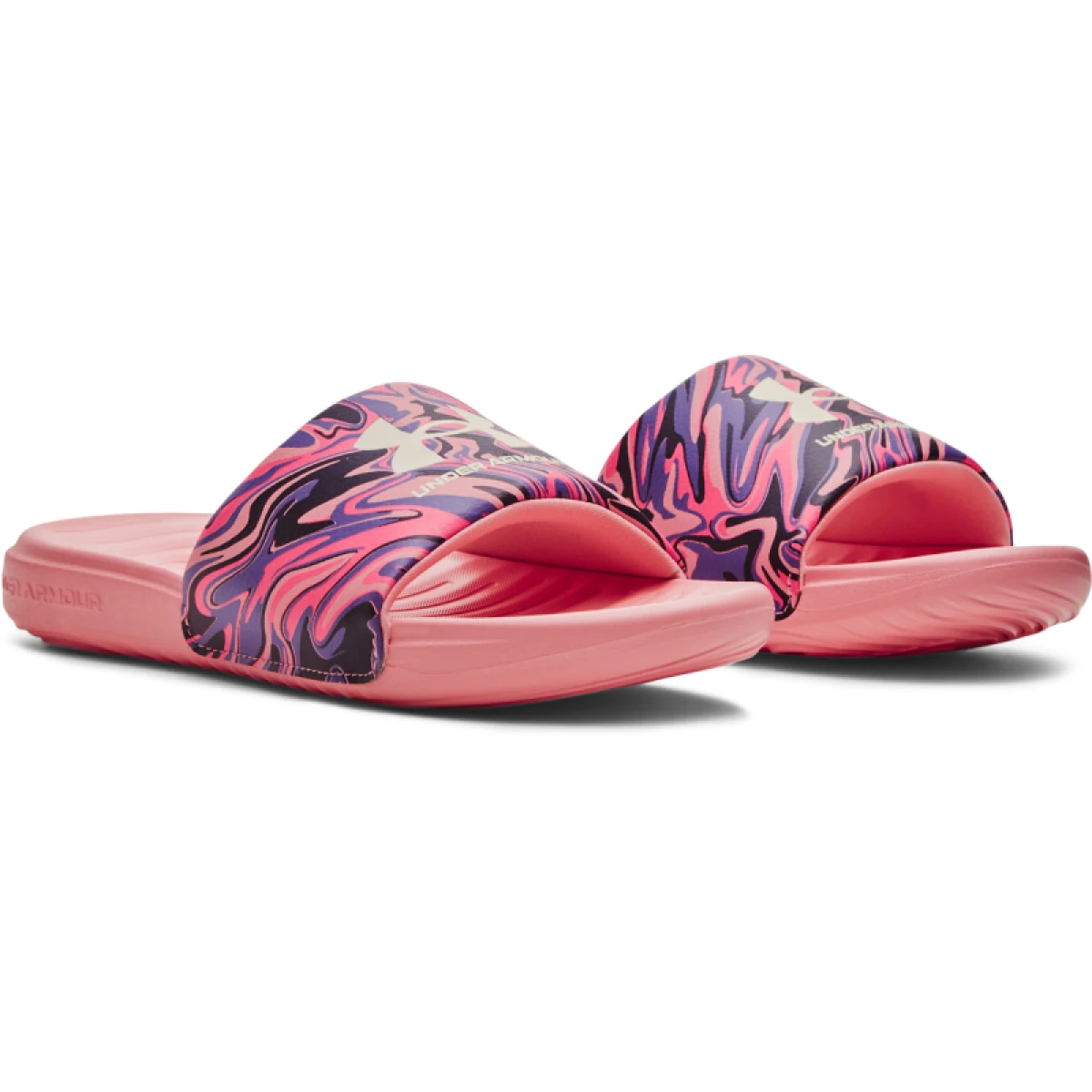 Női papucsok (strandcipők) UNDER ARMOUR UA W Ansa Graphic posh pink posh pink ivory · záber 4