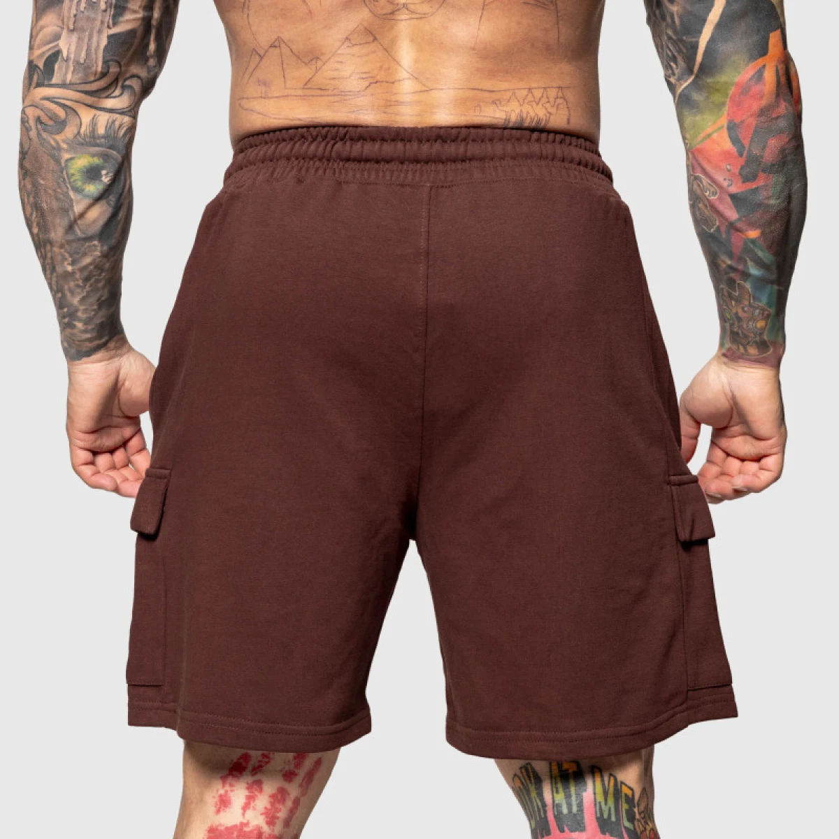 Férfi melegítősort Iron Aesthetics College, barna · záber 3