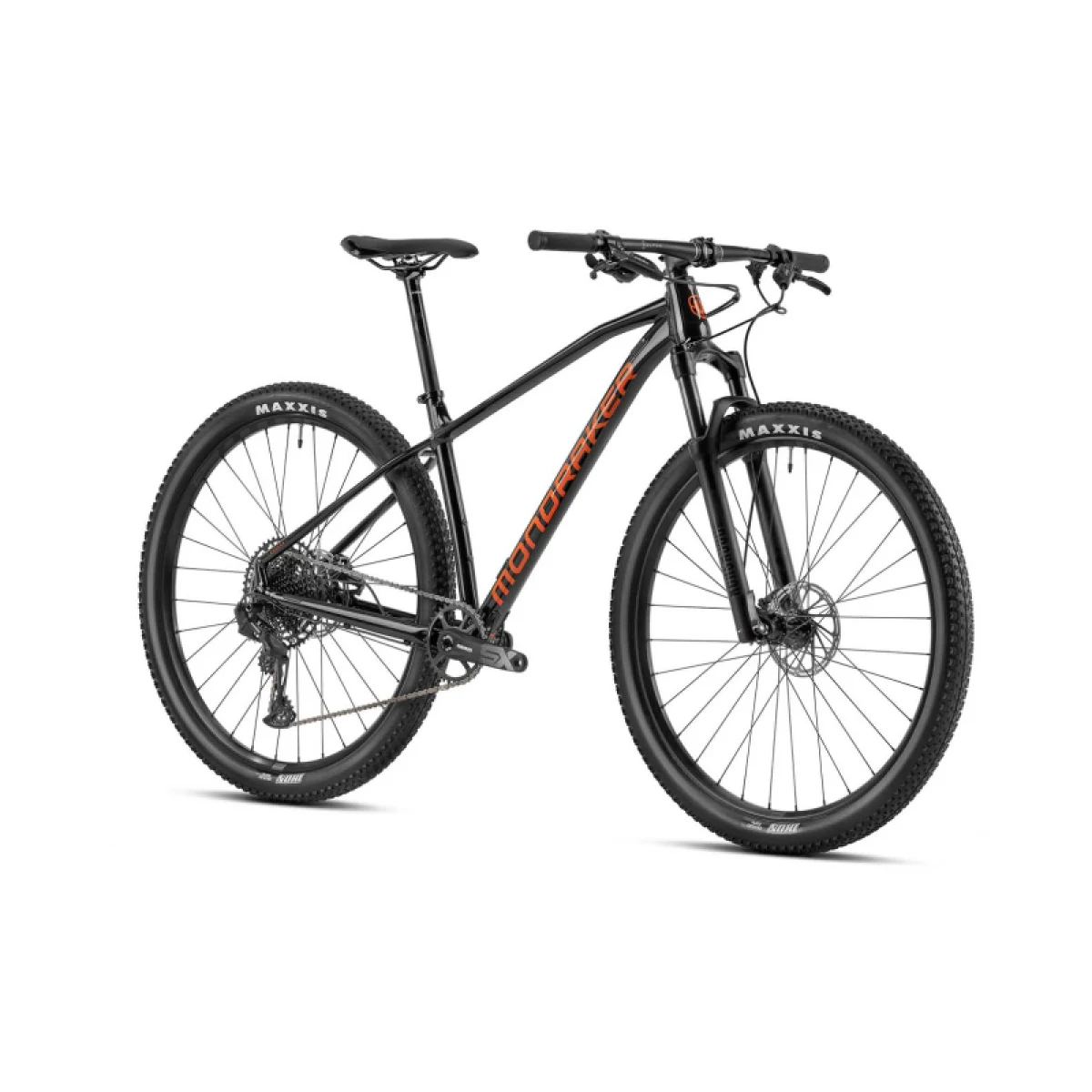 Túrázó kerékpár MONDRAKER Chrono, black orange · záber 2