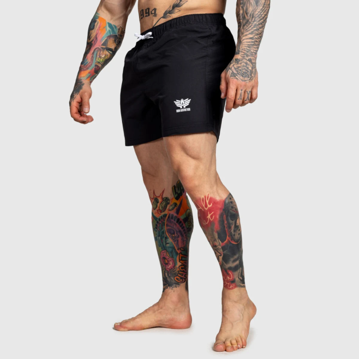 Férfi úszóshort Iron Aesthetics Sunshine, fekete · záber 4