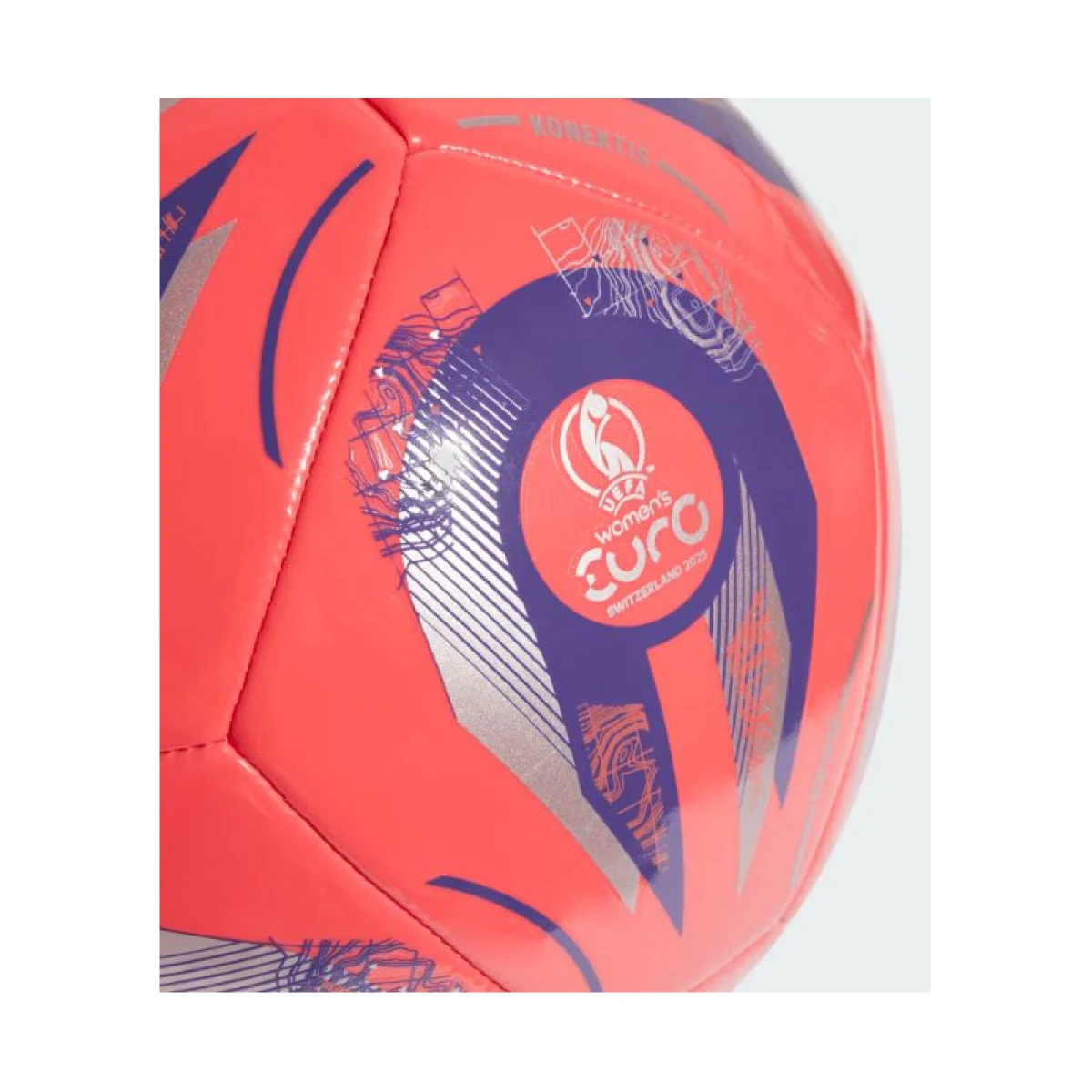 Futball labda ADIDAS W EURO25 CLB PANTON PANTON SILVMT · záber 6