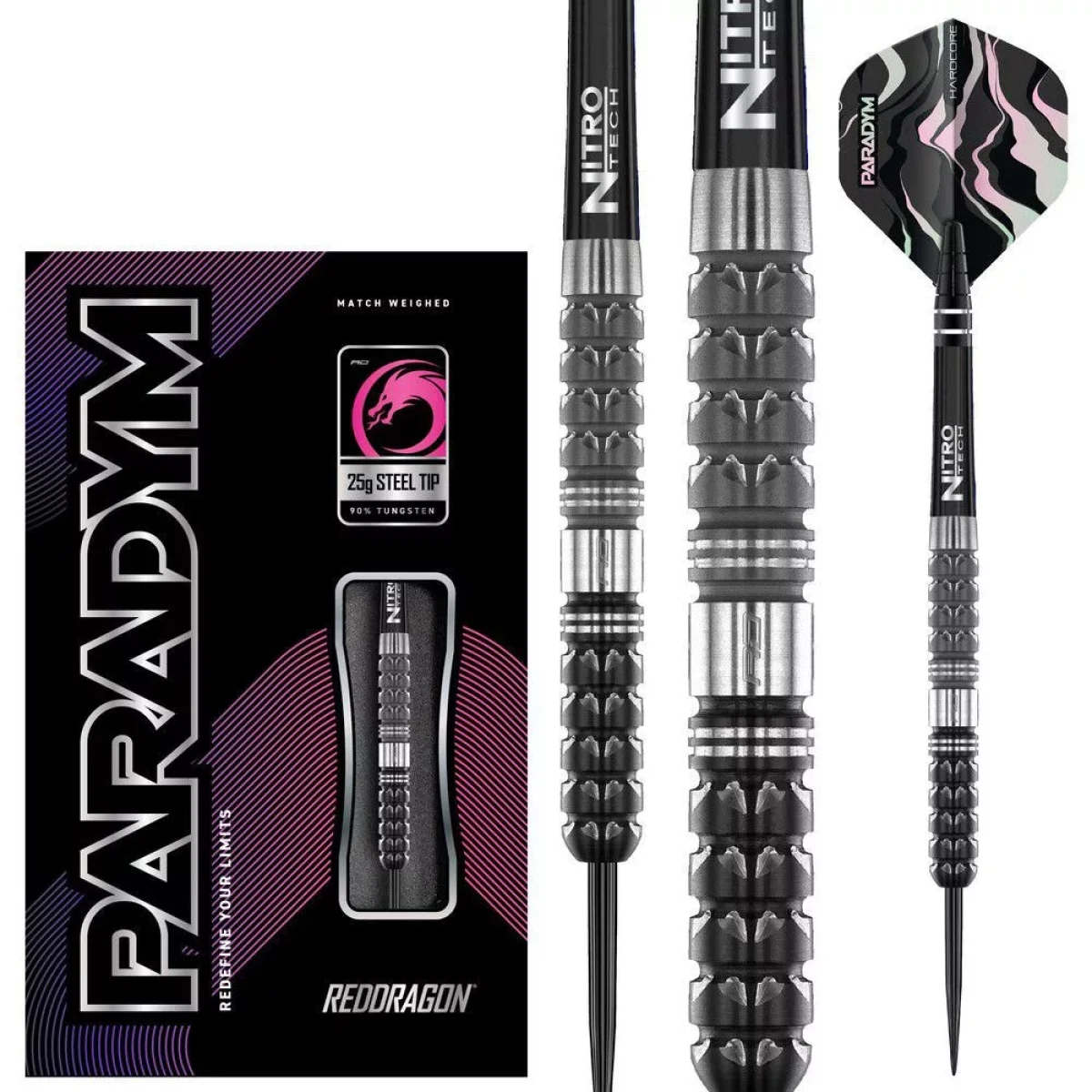 Dart szett steel Red Dragon Paradym - Tapered 23g, 90% · záber 4