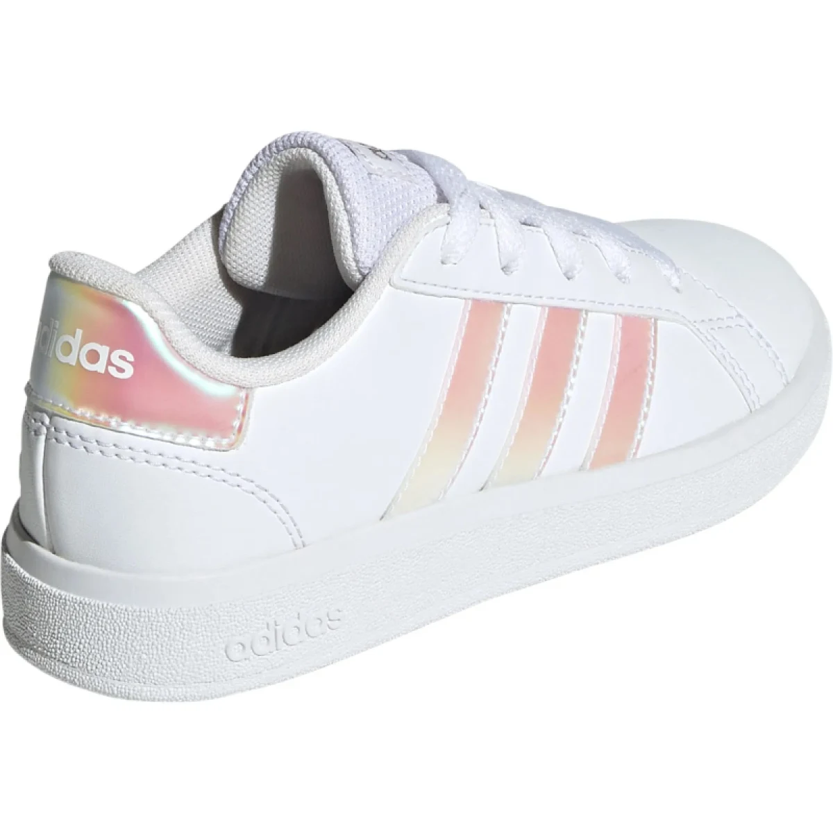 Lány szabadidőcipő ADIDAS Grand Court 2.0 K cloud white iridescent cloud white · záber 5