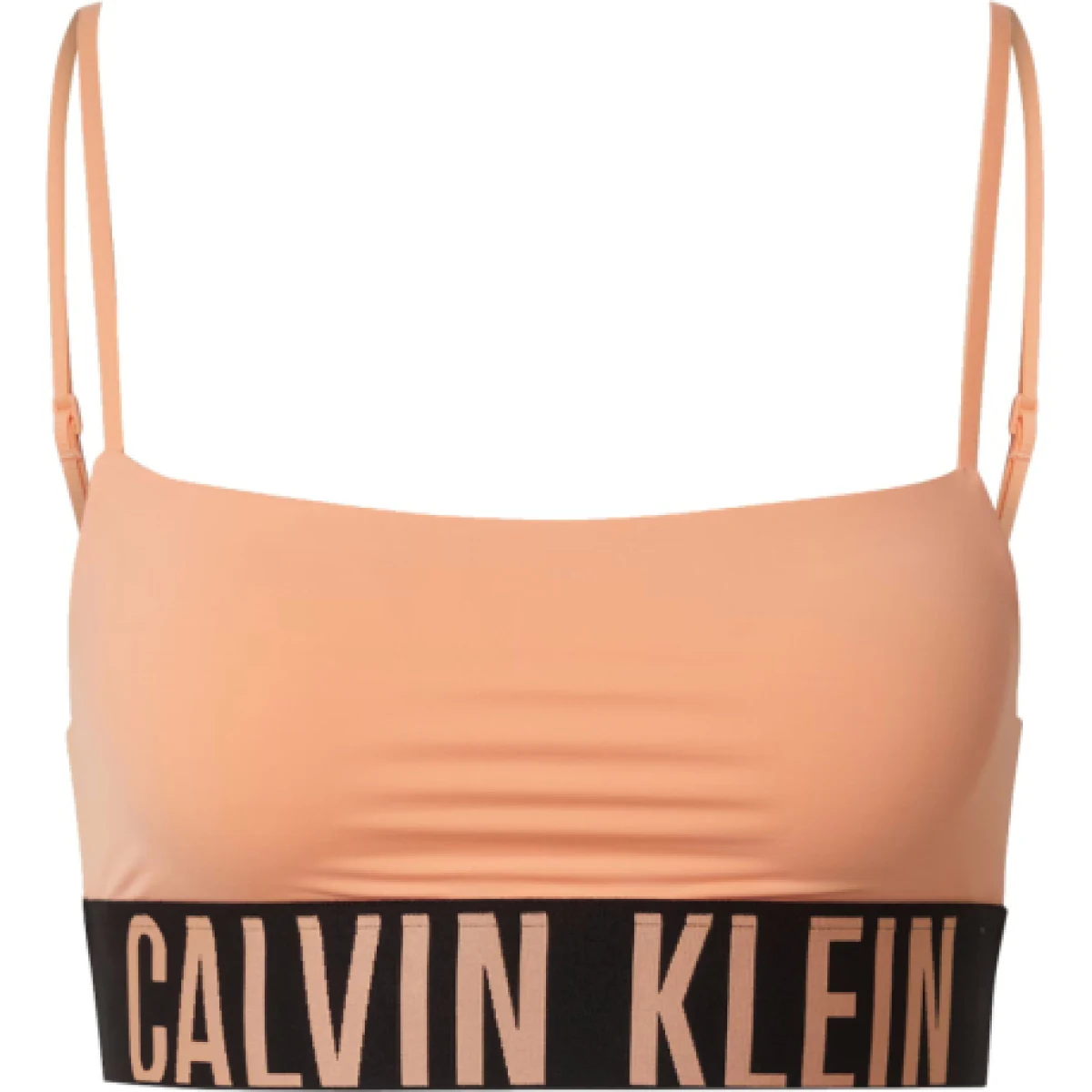 Női melltartó CALVIN KLEIN UNLINED BRALETTE-Papaya Punch · záber 1
