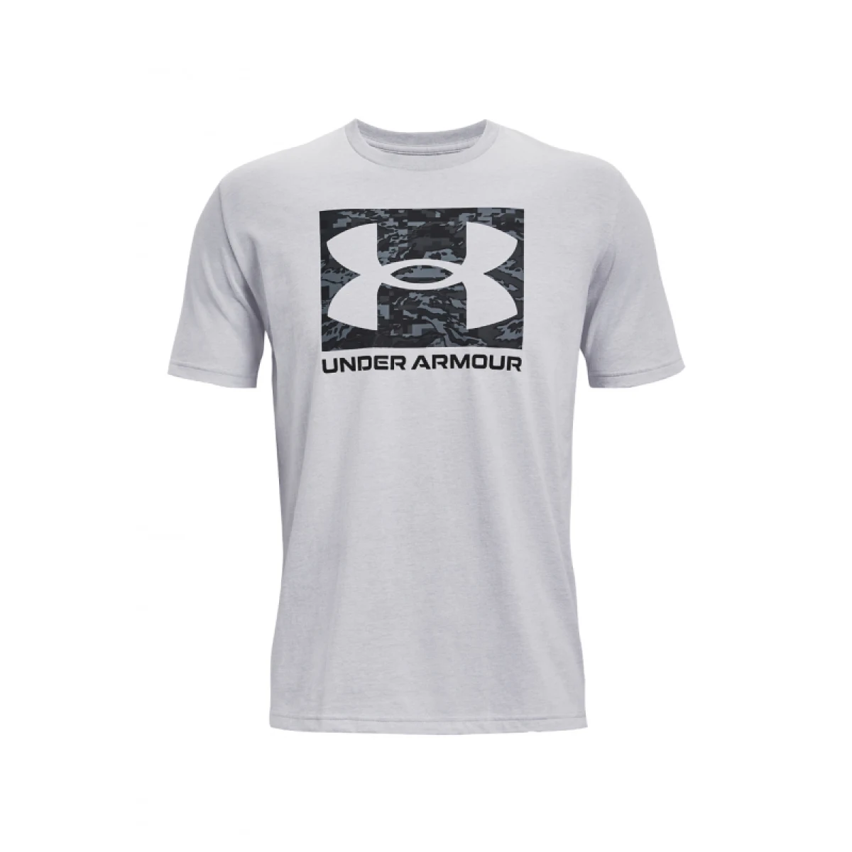 Férfi rövid ujjú póló UNDER ARMOUR UA ABC CAMO BOXED LOGO SS-GRY · záber 5
