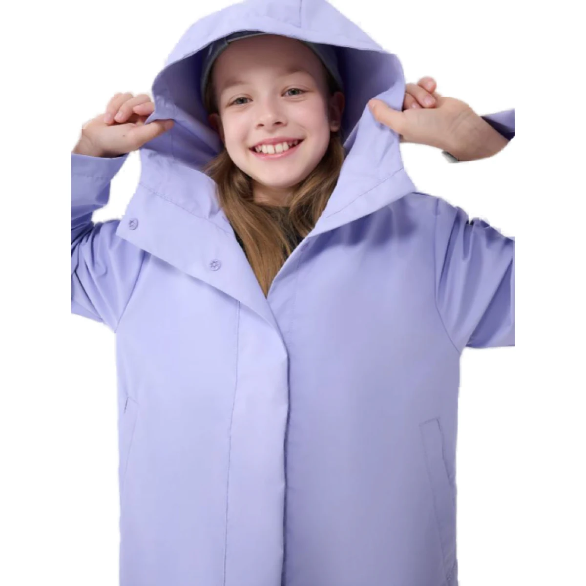 Lány esőkabát 4F JUNIOR JACKET U213-52S-LIGHT VIOLET - Pohlavie: Gyerek · záber 3