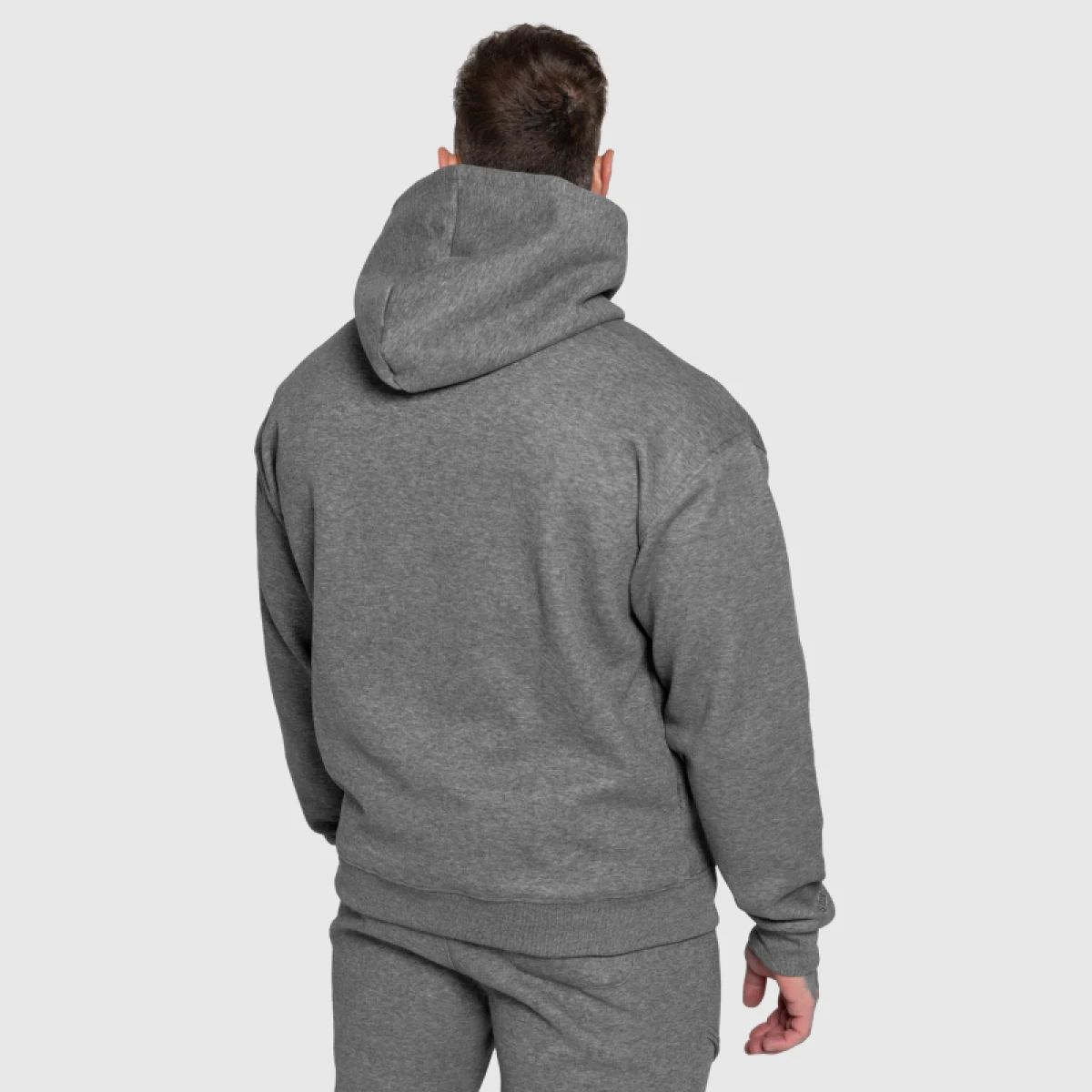 Oversized pulcsi Iron Aesthetics ASTHX, szürke · záber 4