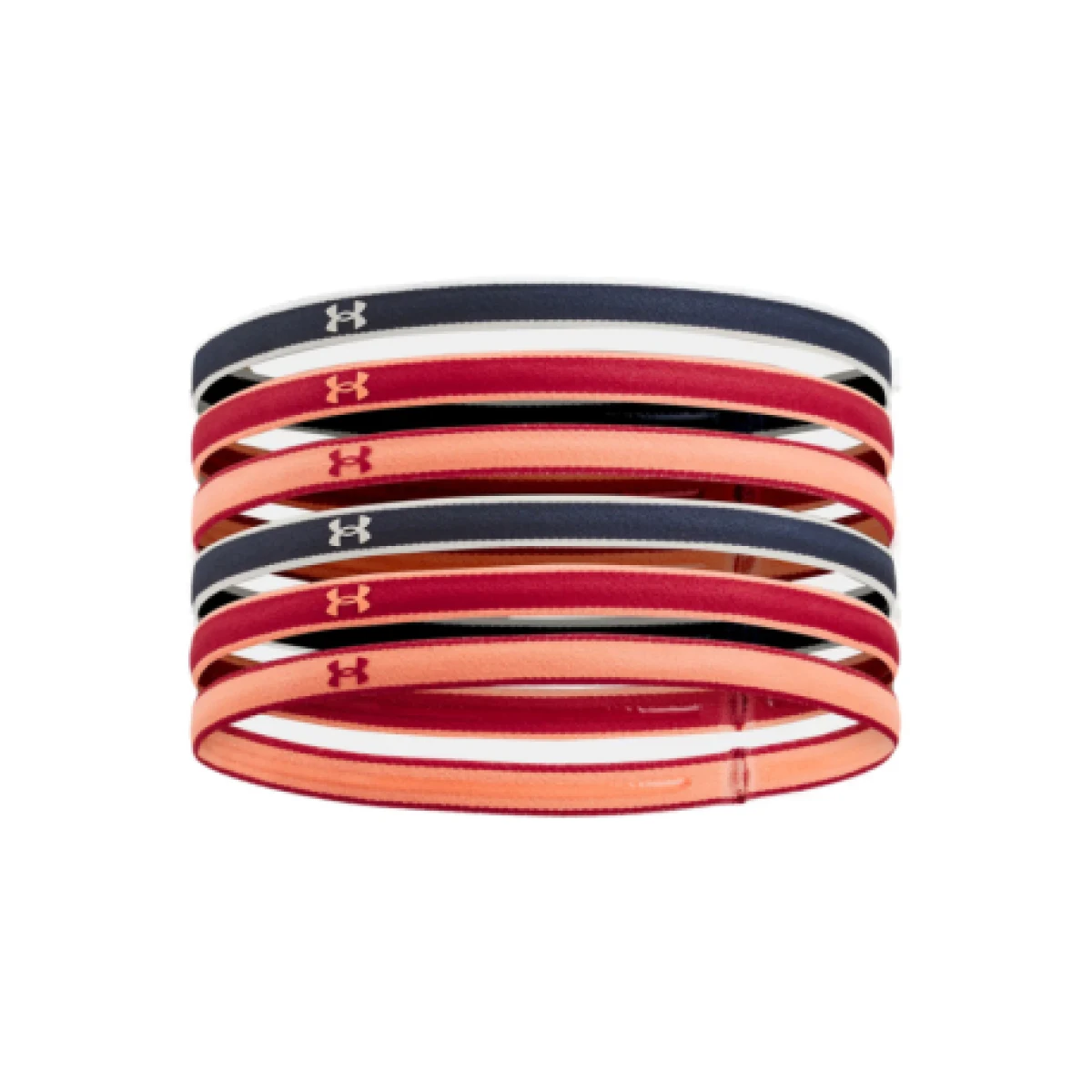 Női fejpánt UNDER ARMOUR UA Mini Headbands (6pk)-GRY · záber 1