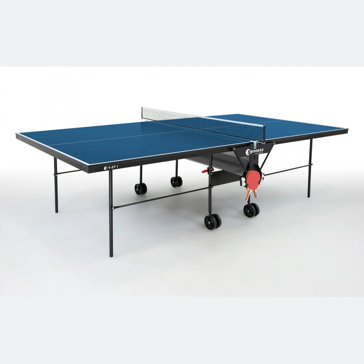 Sponeta S1-27i kék beltéri pingpong asztal · záber 1