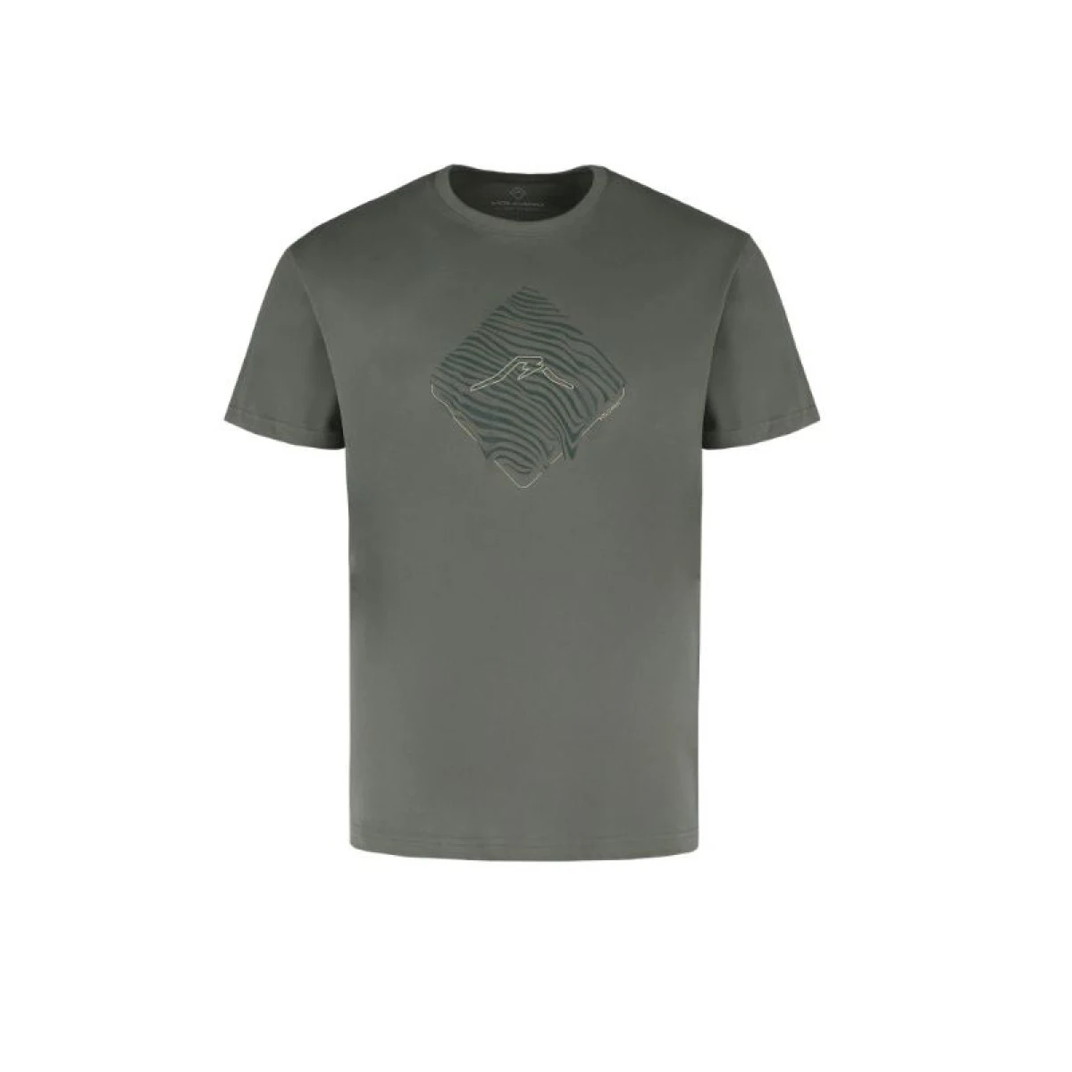 Férfi rövid ujjú póló VOLCANO LIQUID-302-KHAKI · záber 4