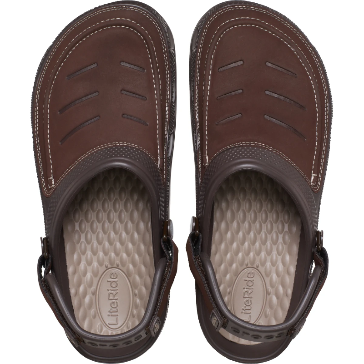 Férfi krokszik (szabadidőcipő) CROCS Yukon Vista II LR Clog M espresso mushroom · záber 4