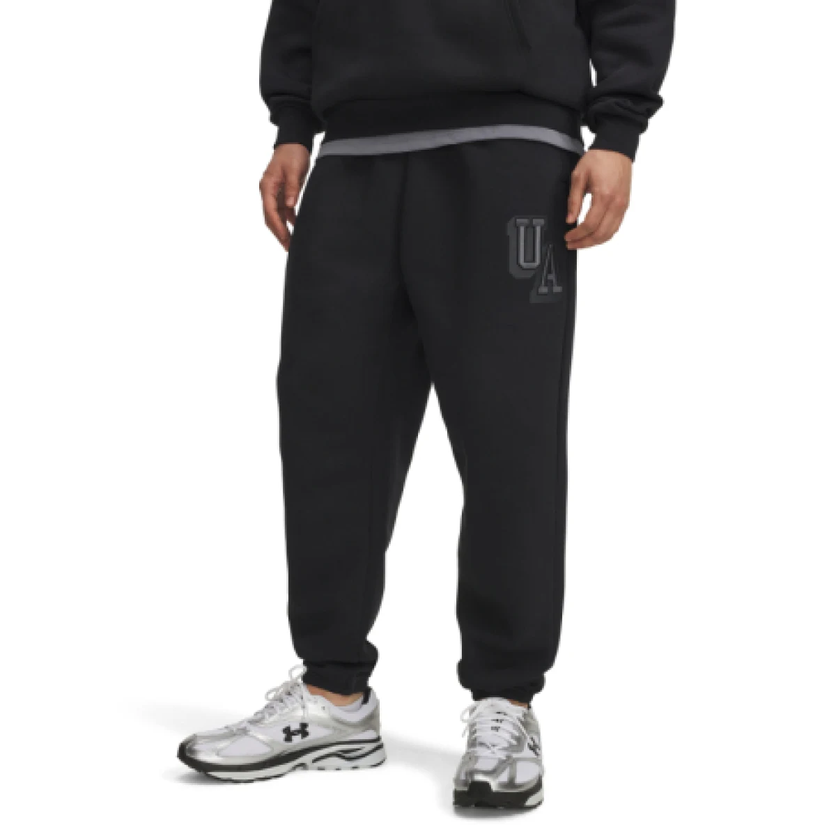Férfi bélelt melegítőnadrágok UNDER ARMOUR UA Icon Flc Graphic Jgr · záber 1