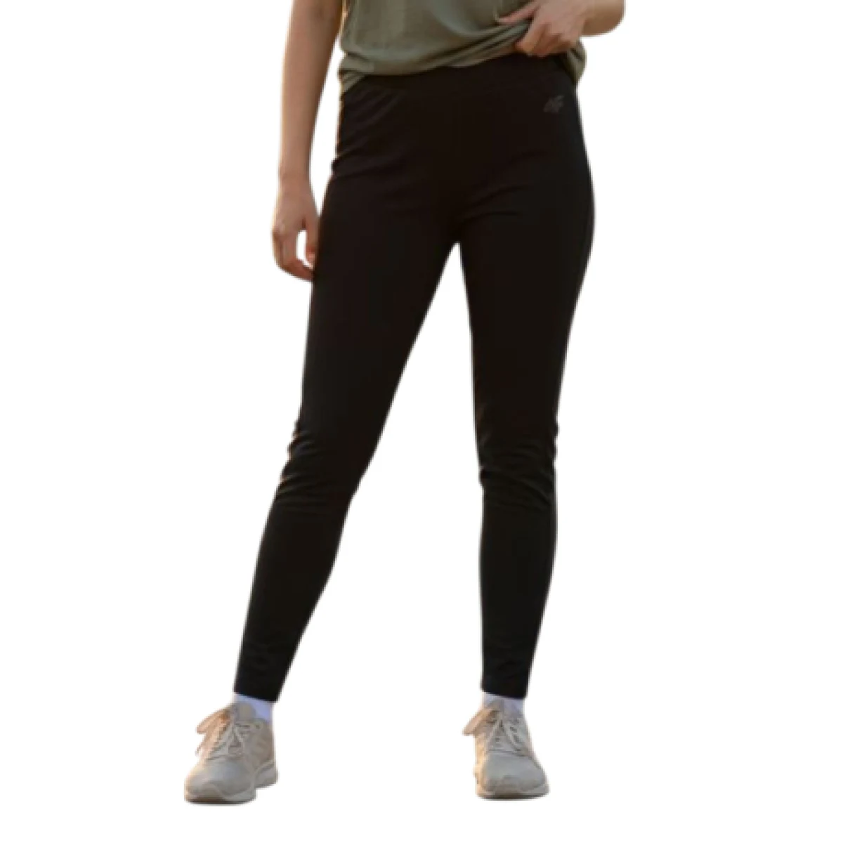 Lány leggings 4F JUNIOR TIGHTS CAS F198-20S-DEEP BLACK · záber 1