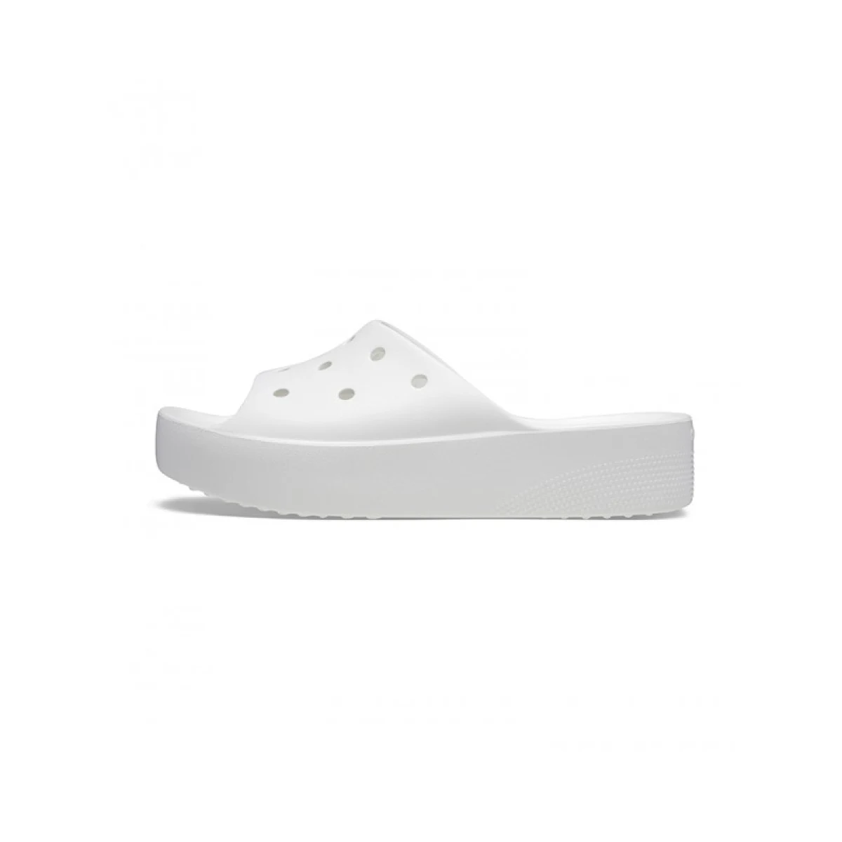 Női papucsok (strandcipők) CROCS Classic Platform Slide white · záber 3