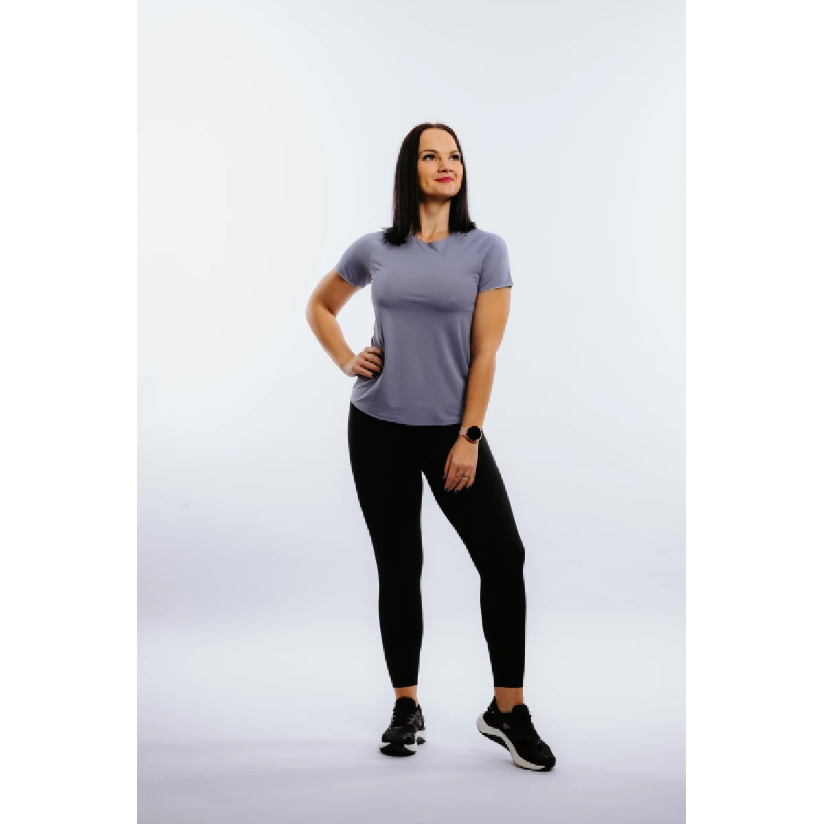 Női rövid ujjú futó póló ANTA SS Tee-862225108-2-SS22_Q2-Purple · záber 2