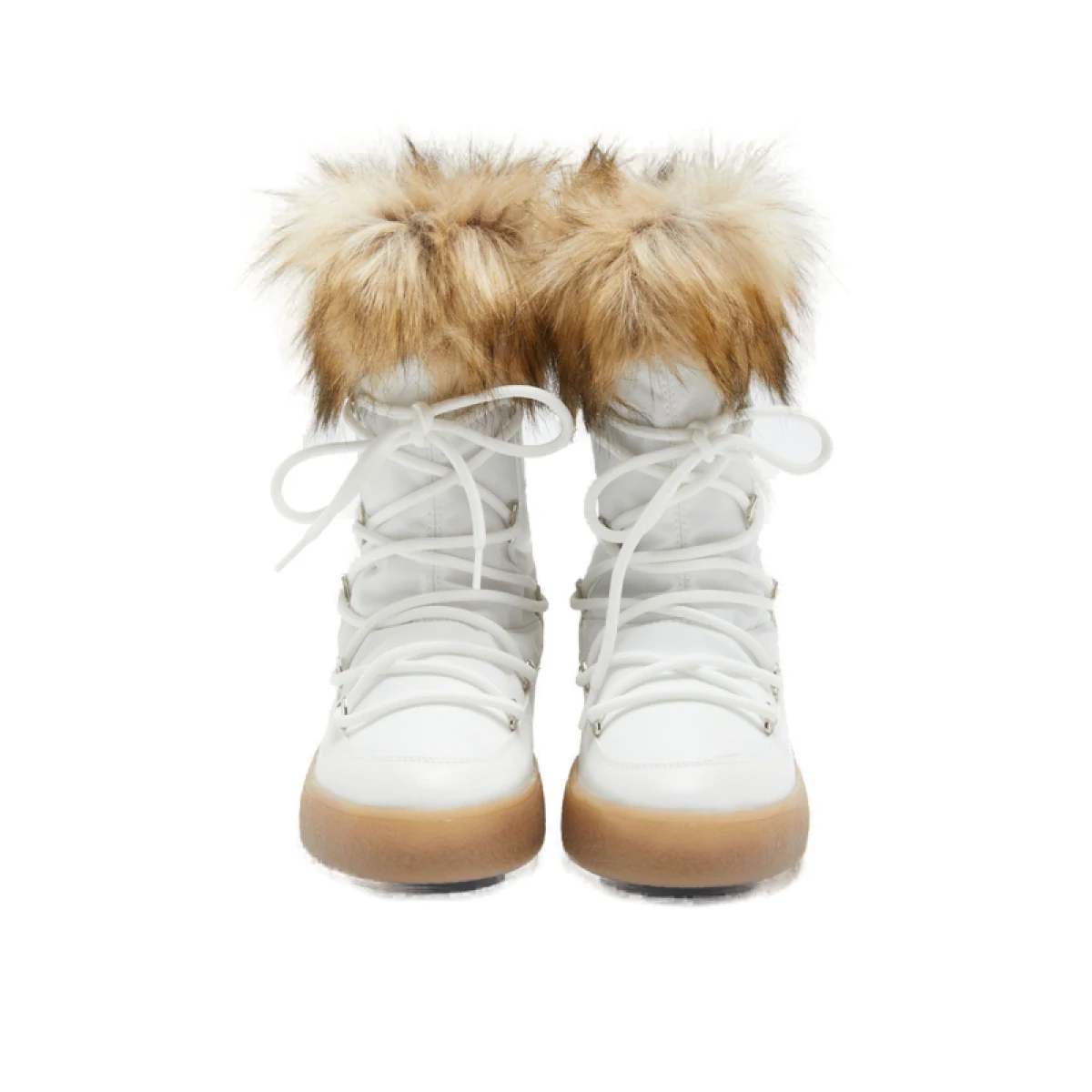 Női bokacsizmák télen MOON BOOT LTRACK MONACO LOW WP, 002 white · záber 2