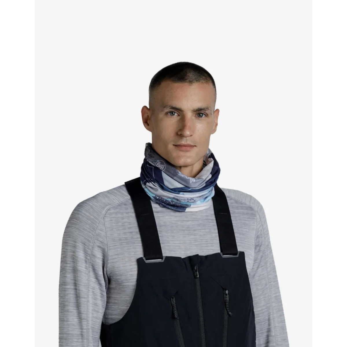 Többfunkciós sál BUFF THERMONET® SYNTH BLUE · záber 4