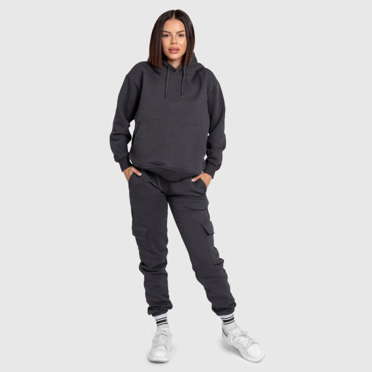 Női oversize szett Iron Aesthetics Cargo, szürke · záber 3