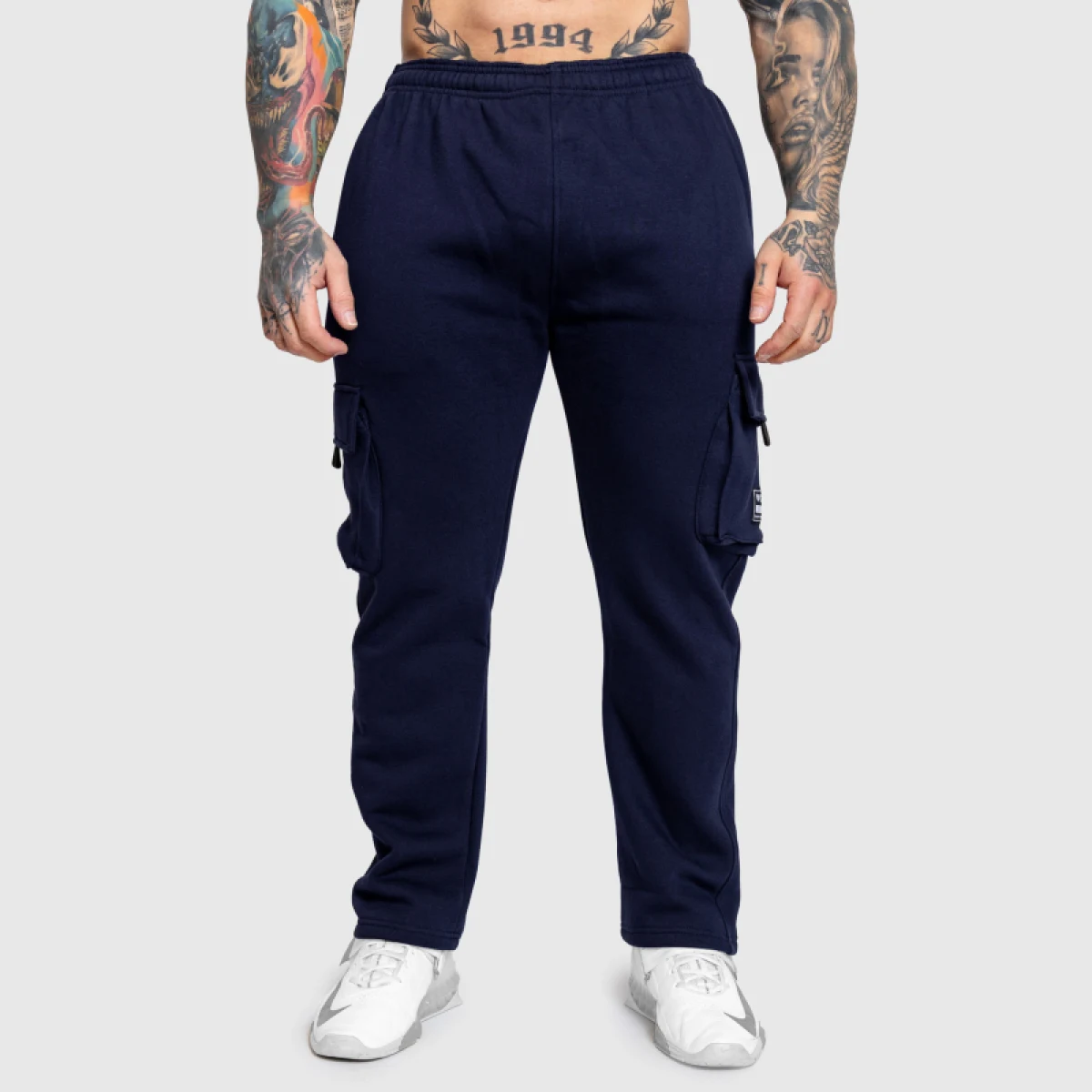 Férfi melegítőnadrág Iron Aesthetics Utility, navy · záber 2
