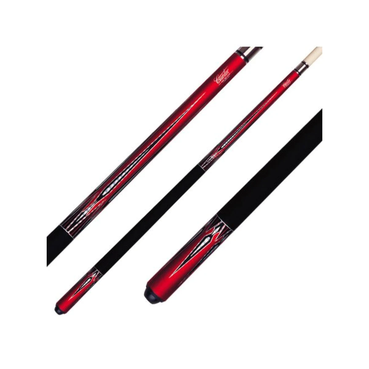 Pool dákó, Cuetec Cobra C-3, piros, 3/8x14 · záber 2