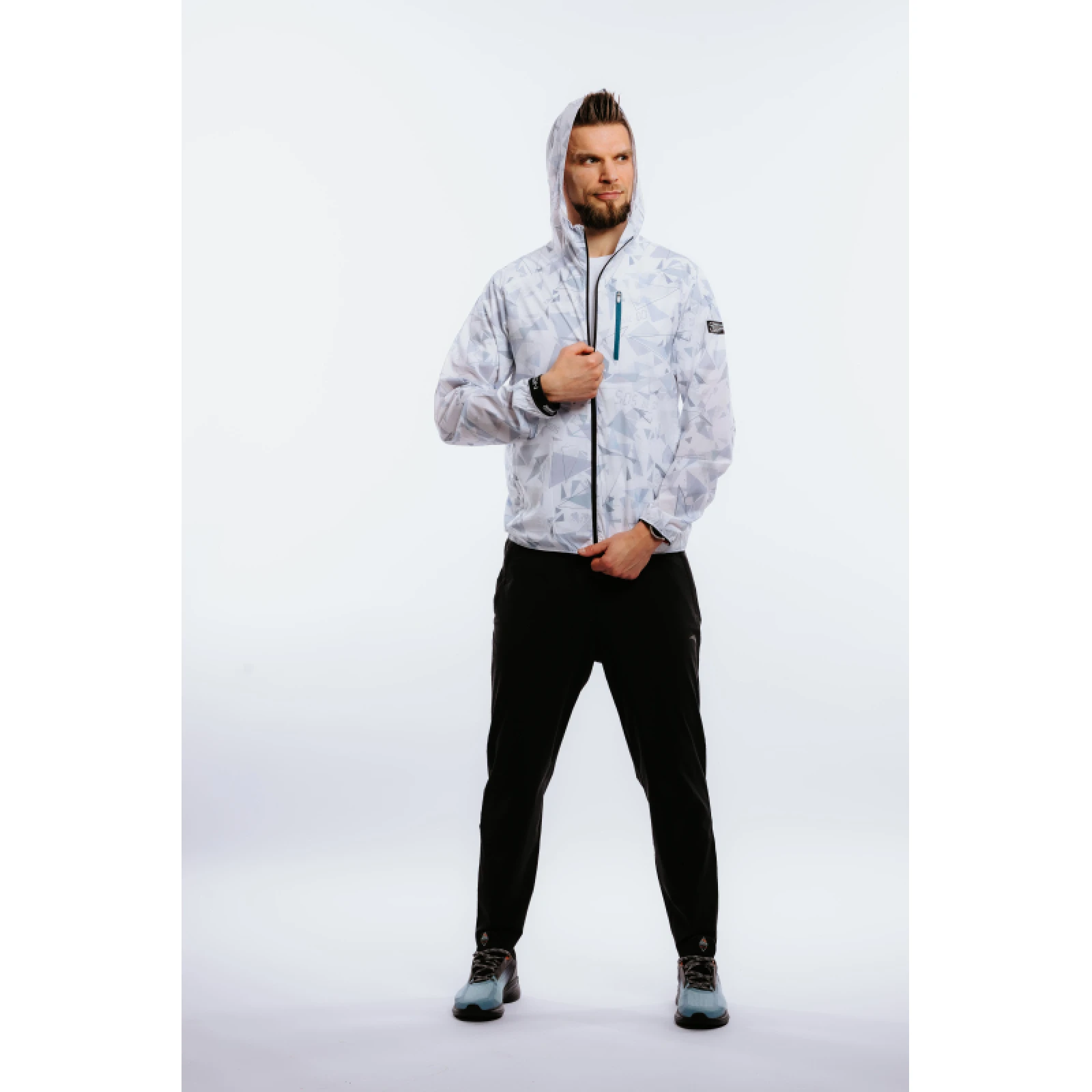 Férfi edződzseki ANTA Woven Track Top-852227608-1-SS22_Q2-Pure White · záber 3