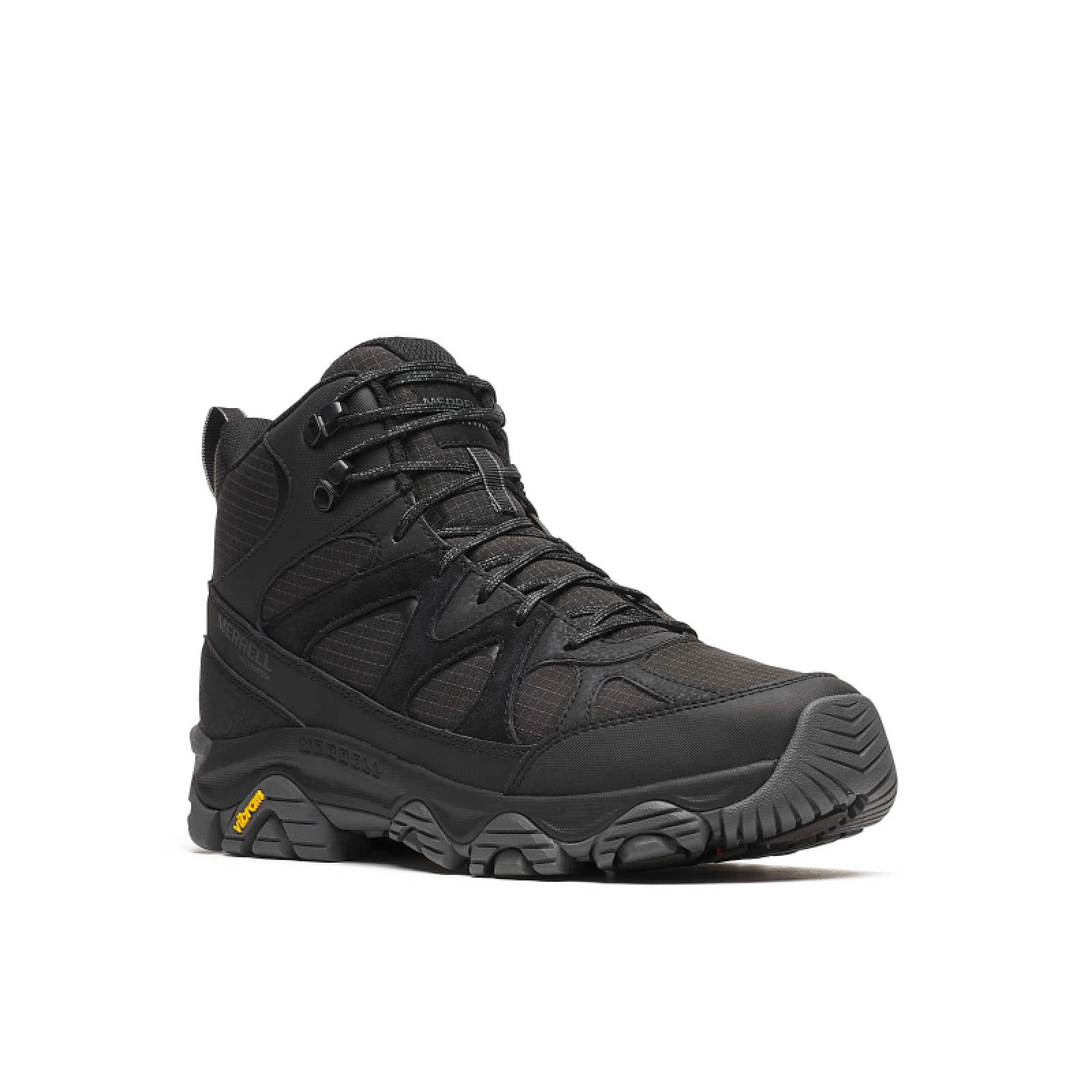 Férfi bokacsizmák télen MERRELL Thermo Snow Grip Mid WP M black · záber 3