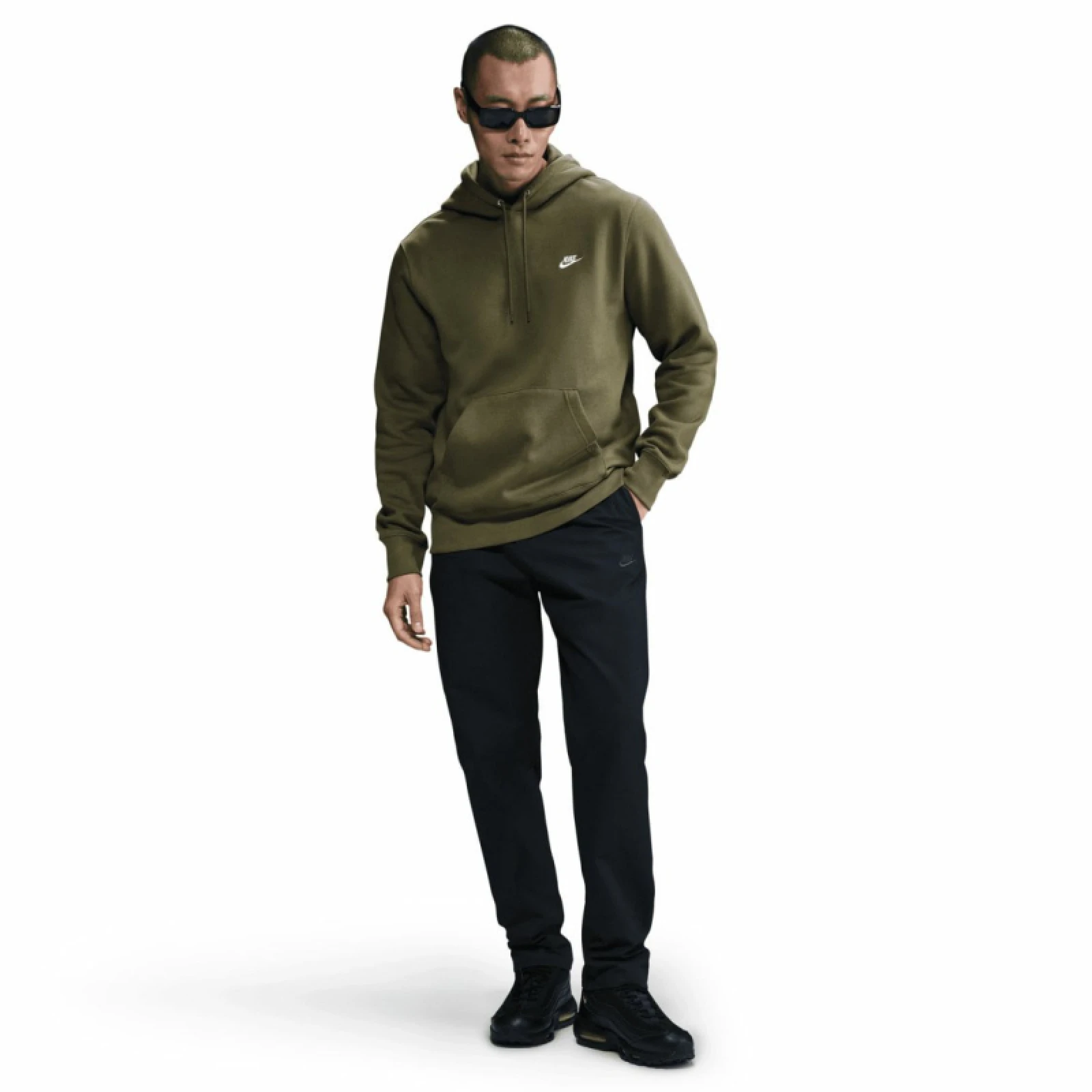 Férfi kapucnis pulóver NIKE M NK CLUB BB PO HOODIE · záber 4