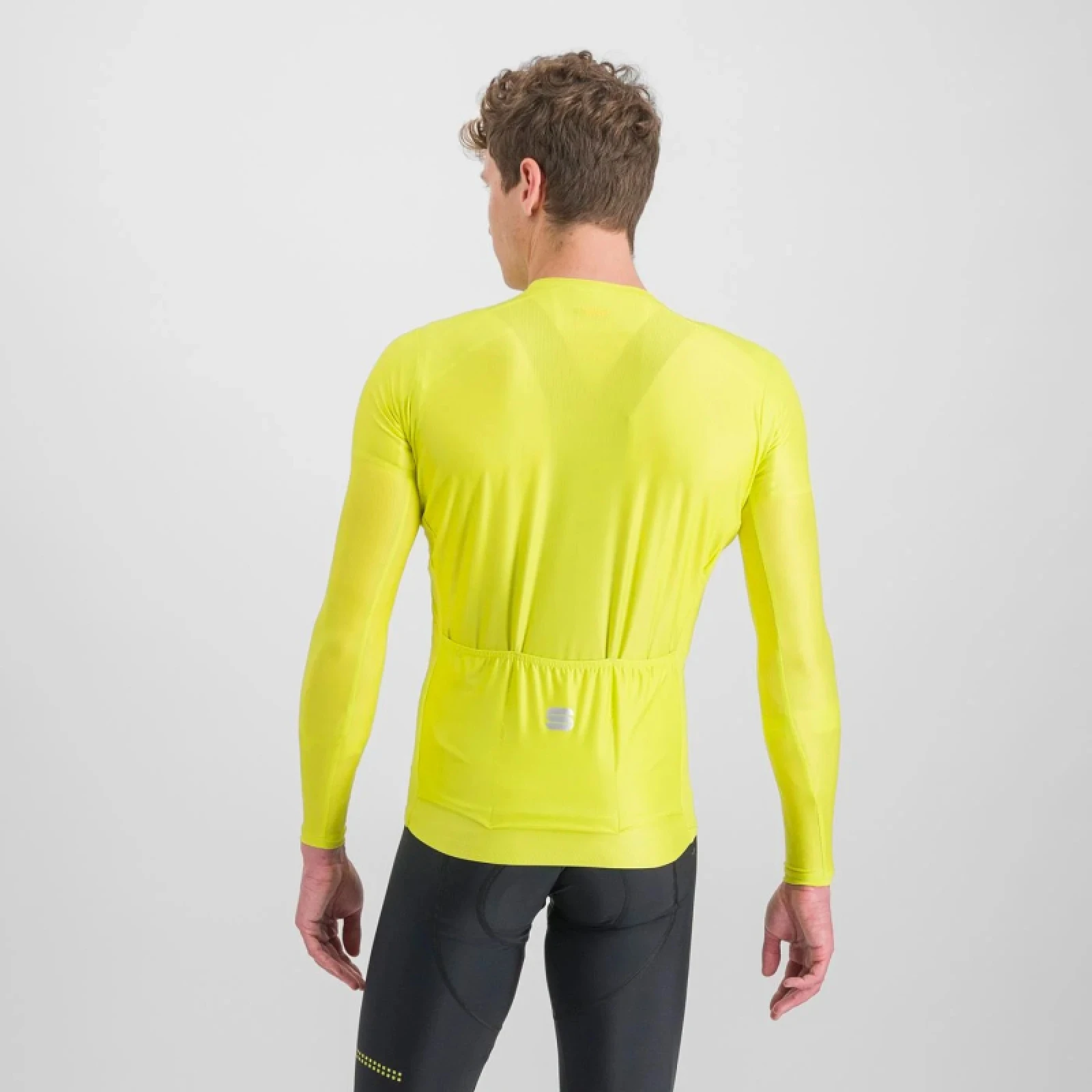 Férfi kerékpáros mez hosszú ujjal SPORTFUL Matchy long sleeve jersey, cedar · záber 3